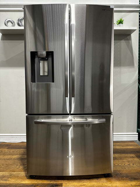 LG 27.7 Cu. ft. 3-Door French Door Refrigerator - Stainless Steel